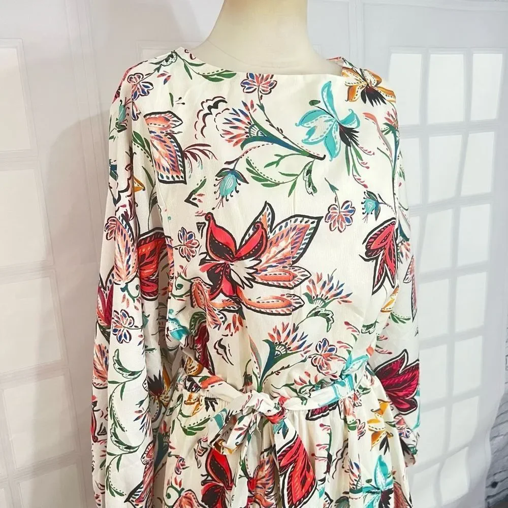 Baltic Born NWT Tally long sleeve floral mini dress size 1x - Picture 2 of 11